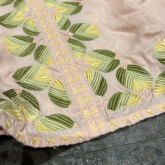 INNIKA CHOO HANS UFMAFROK Mini SMOCK in Peach- one size fits all - Picture 7 of 8